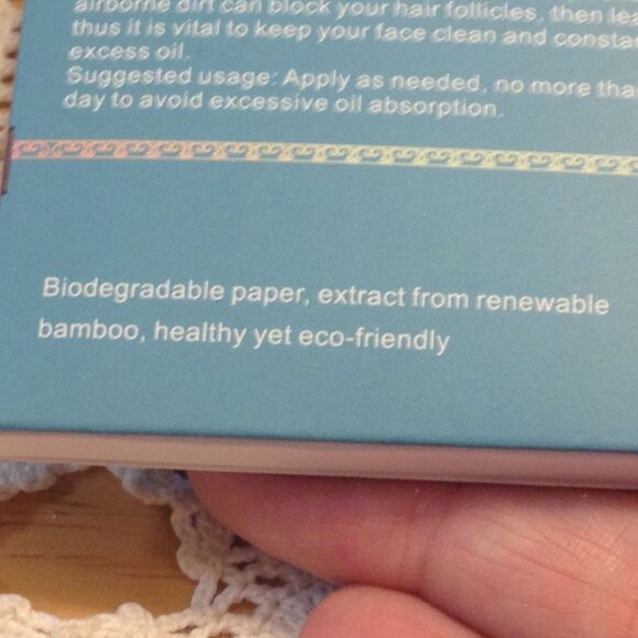 Biodegradable Bamboo Blotting Paper Bundle - Picture 2 of 4